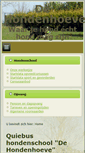 Mobile Screenshot of hondenhoeve.nl